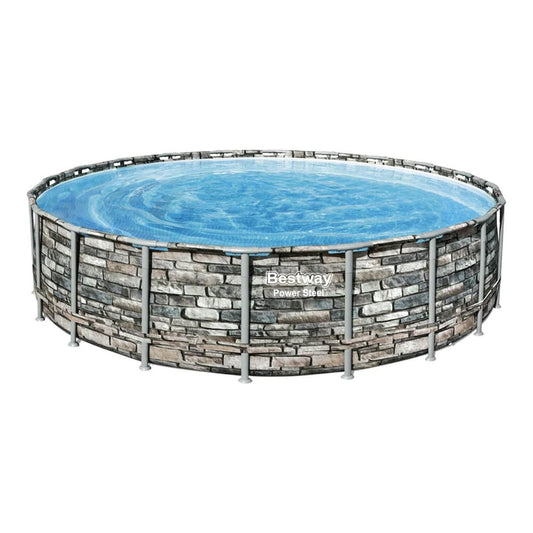 Piscina Bestway Redonda Filtro + Accesorios 6.10X1.32M