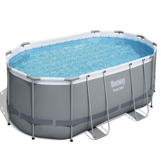Piscina Bestway Ovalada Filtro + Accesorios 4.88X3.50X1.07M