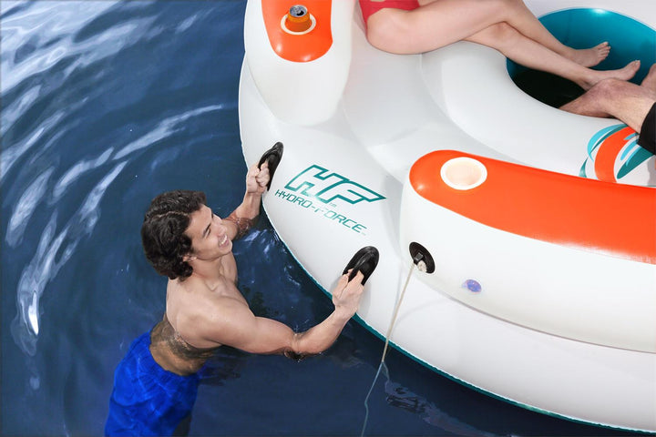 Flotador Isla Con Resplado 4 Personas 2.55X2.55M Bestway