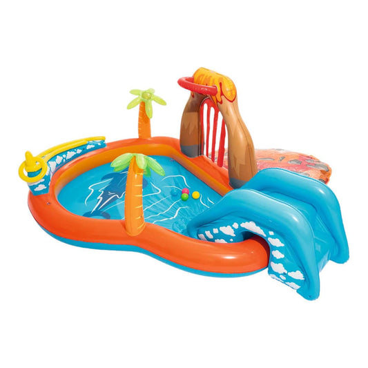 Piscina Y Juegos Inflable Lava 2.65Mx2.65Mx1.04M Bestway