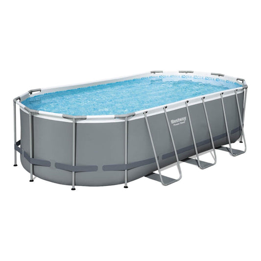 Piscina Bestway Ovalada Filtro + Accesorios 5.49X2.74X1.22M