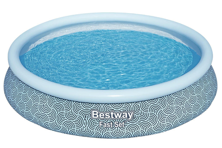Piscina Bestway Redonda Fácil Armado con filtro 4.57mx84cm