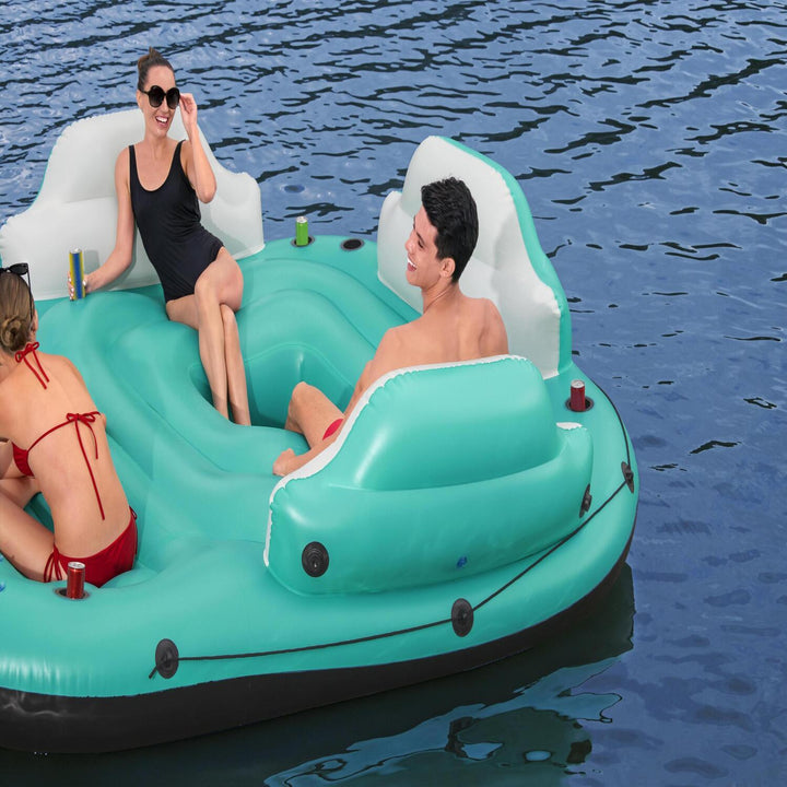 Flotador Isla Con Techo 5 Personas 2.91X.2.65M Bestway
